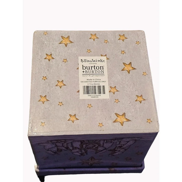 Pair of Burton + Burton Ball Ornaments Tina Wenke Nativity Oh Holy Night In Box - Picture 9 of 13